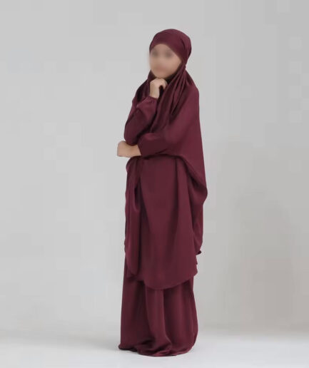 طقم زهرة كامل فضفاض أطفالي